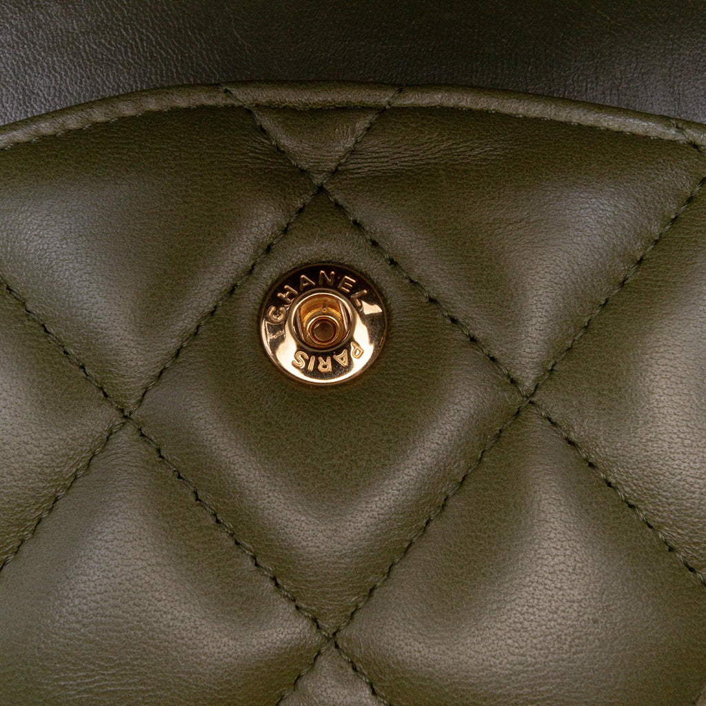 Chanel Jumbo Classic Tricolor Lambskin Double Flap