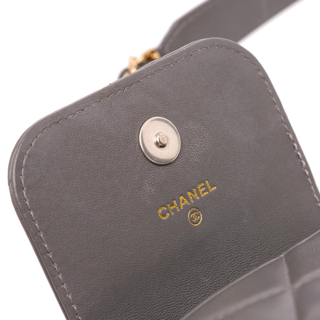 Chanel Lambskin 19 Phone Holder with Chain