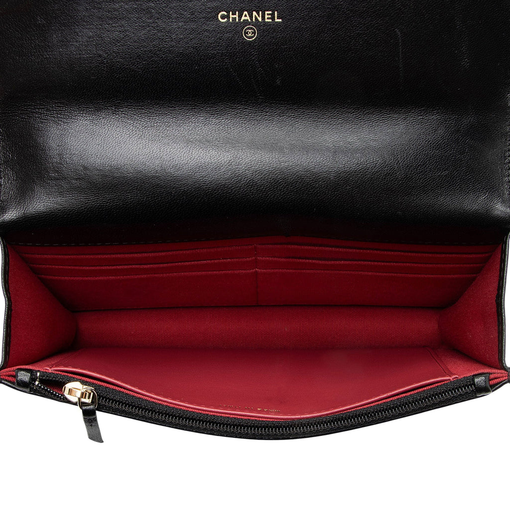 Chanel Lambskin 19 Wallet on Chain