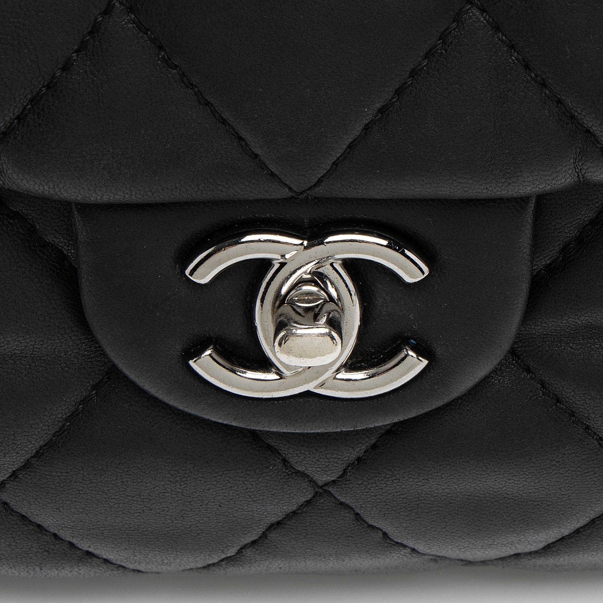 Chanel Lambskin 3 Accordion Maxi Flap Bag