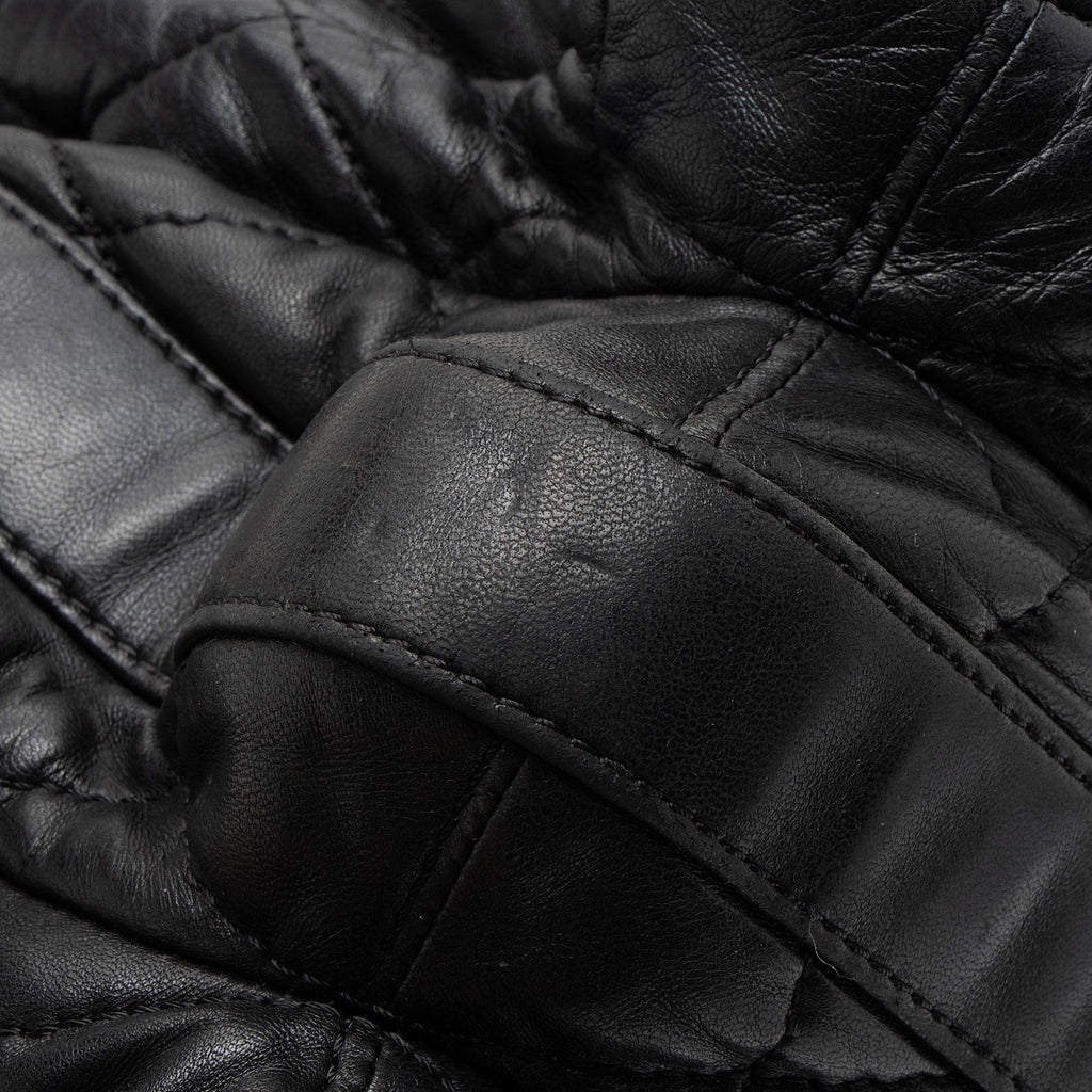 Chanel Lambskin 3 Accordion Maxi Flap Bag