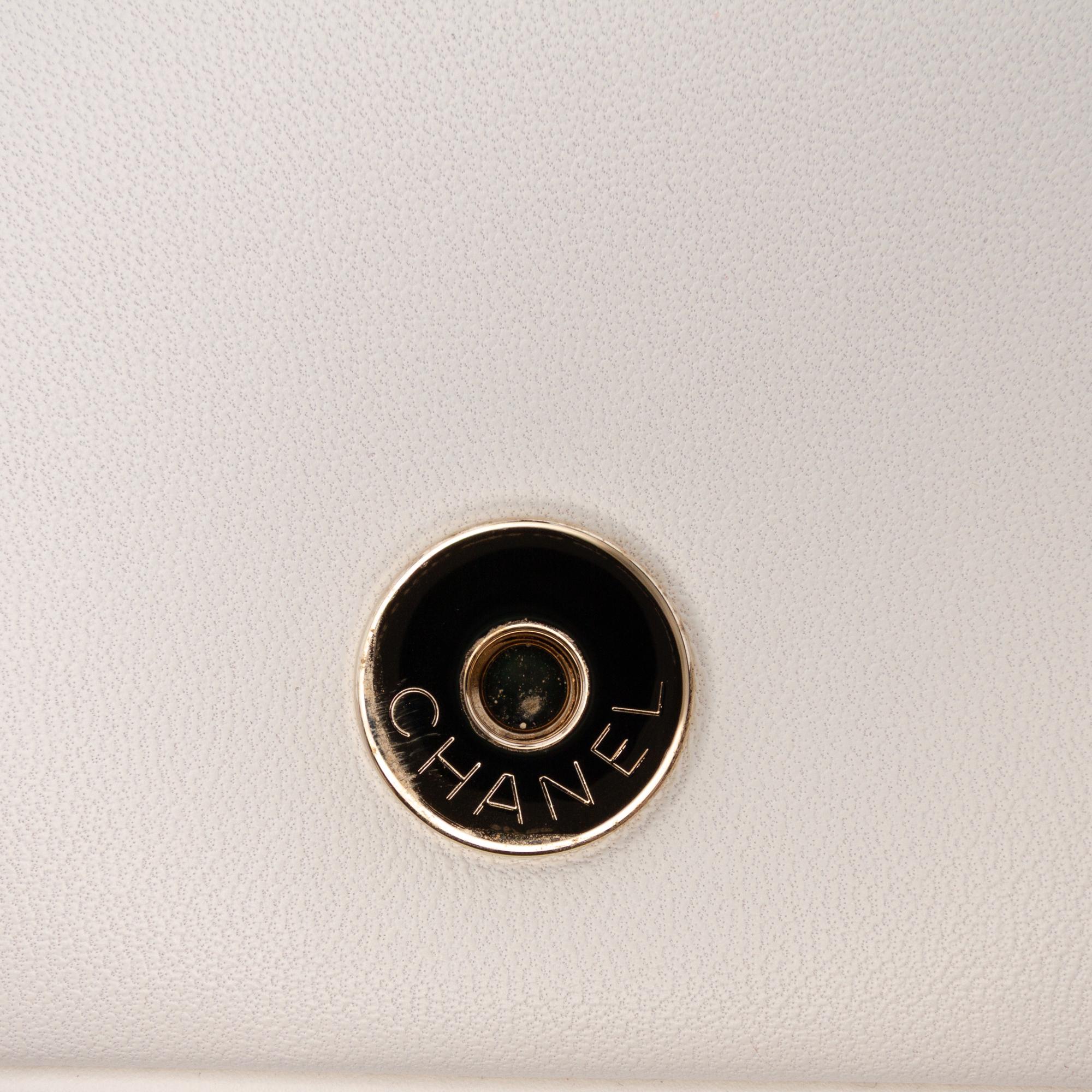 Chanel Lambskin CC Mania Flap