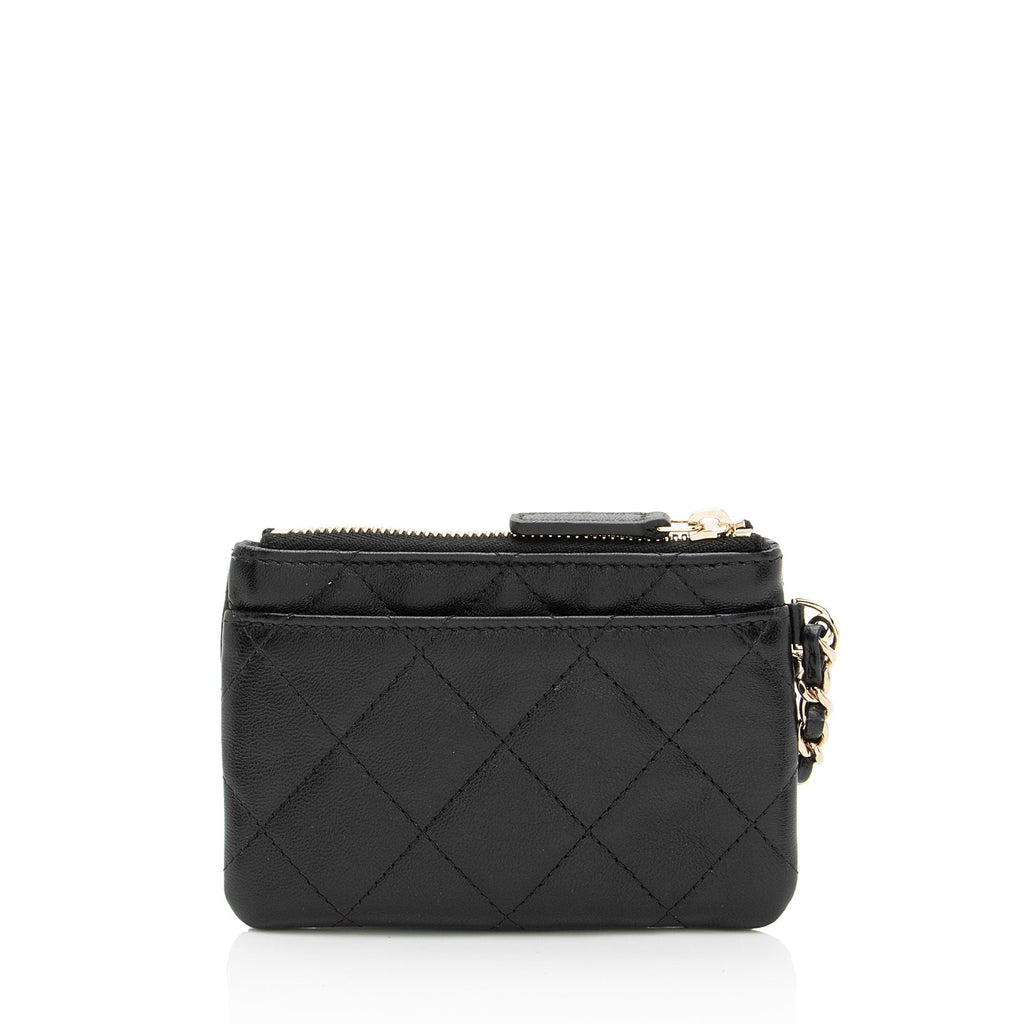 Chanel Lambskin CC Pochette