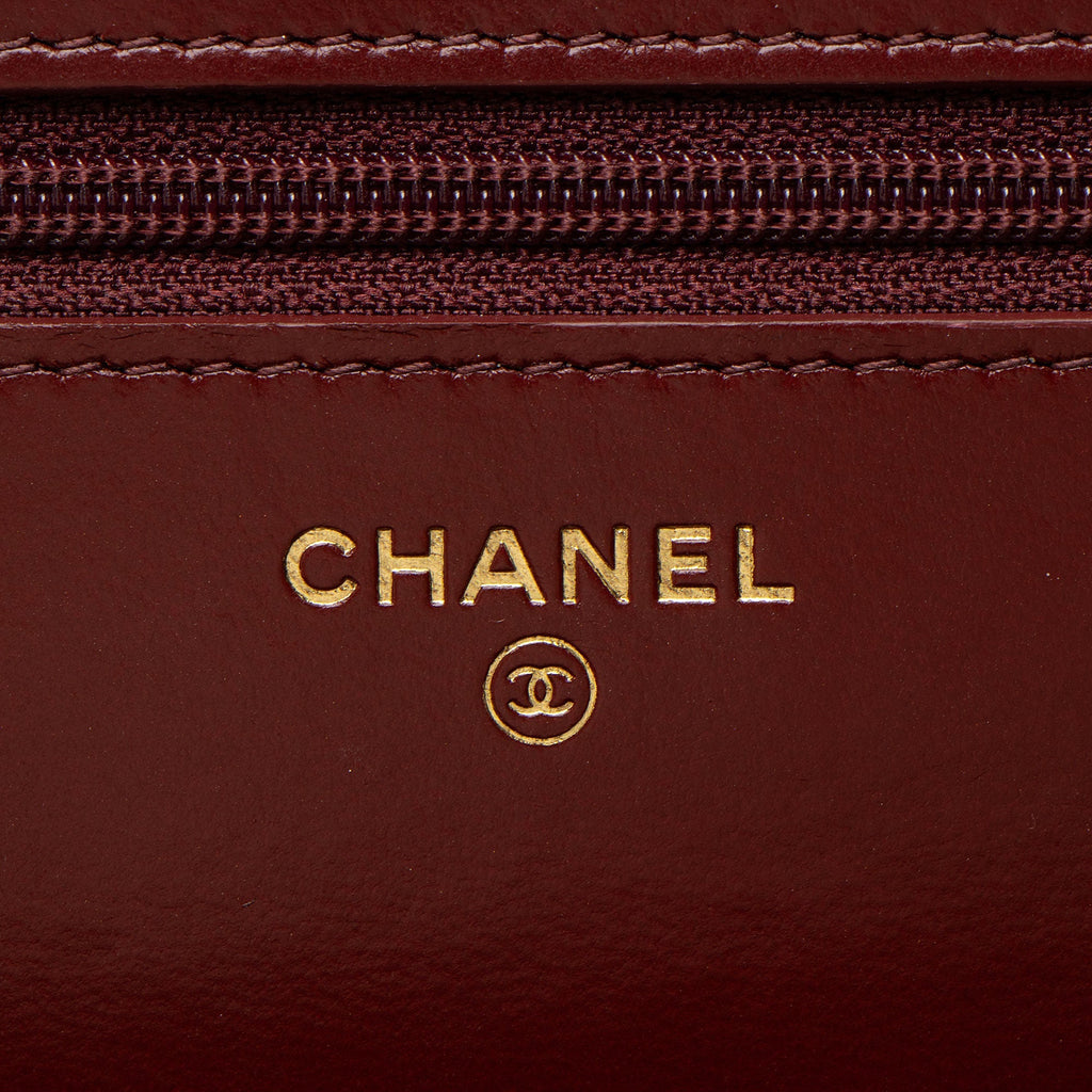 Chanel Lambskin Chain Around Classic Wallet on Chain