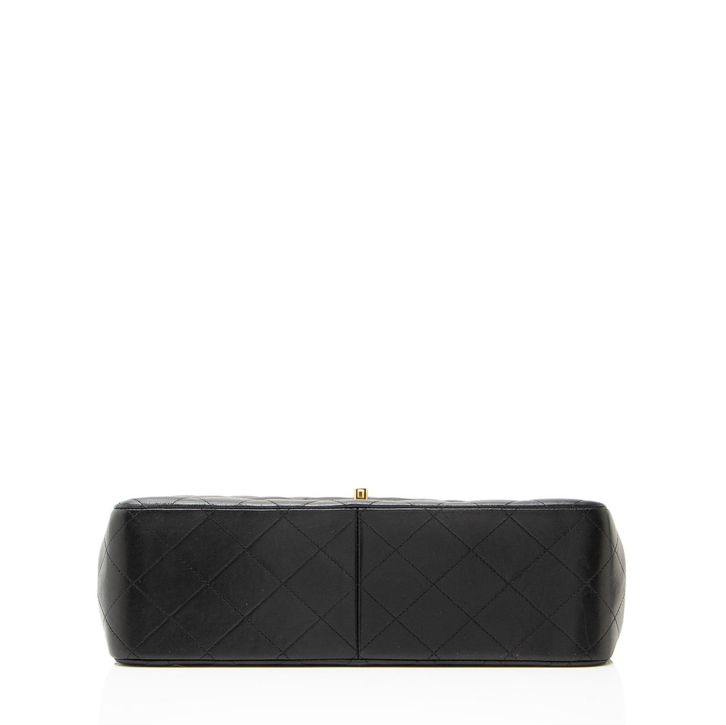 Chanel Lambskin Classic Jumbo Double Flap Bag