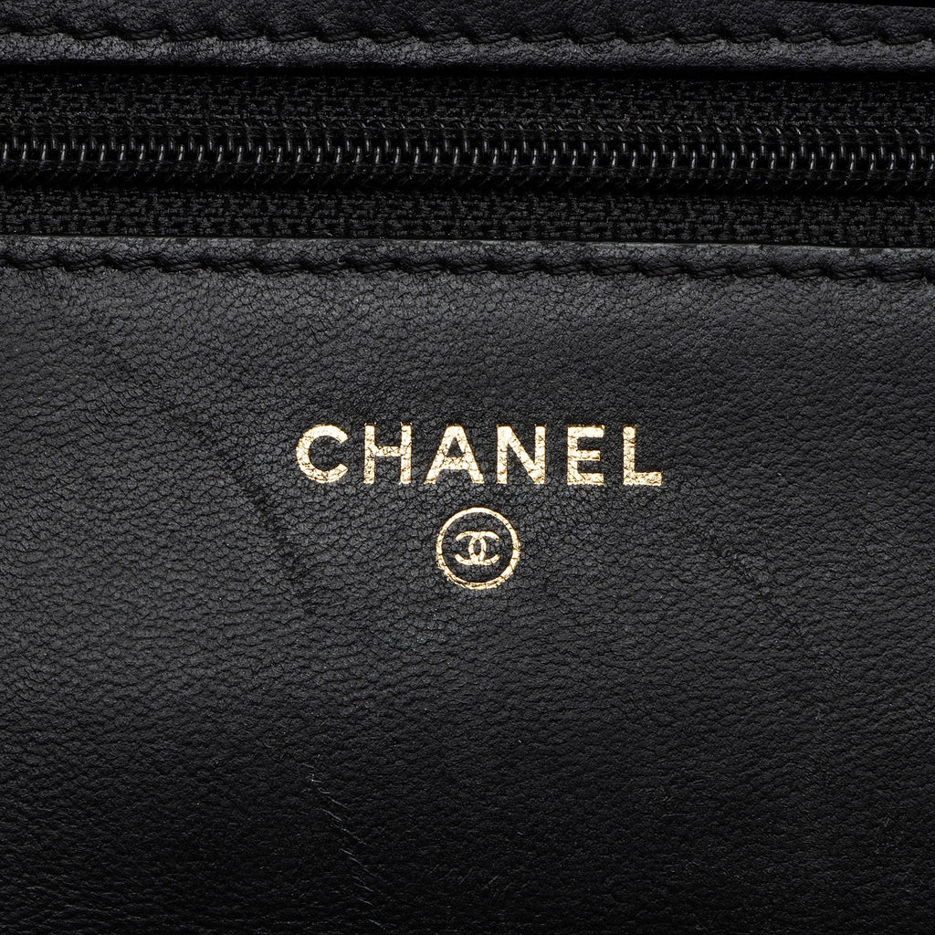 Chanel Lambskin Classic Wallet on Chain