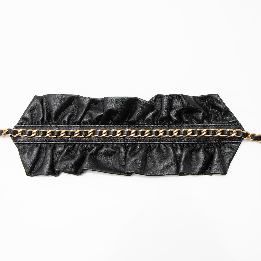 Chanel Lambskin Romance Mini Wallet on Chain