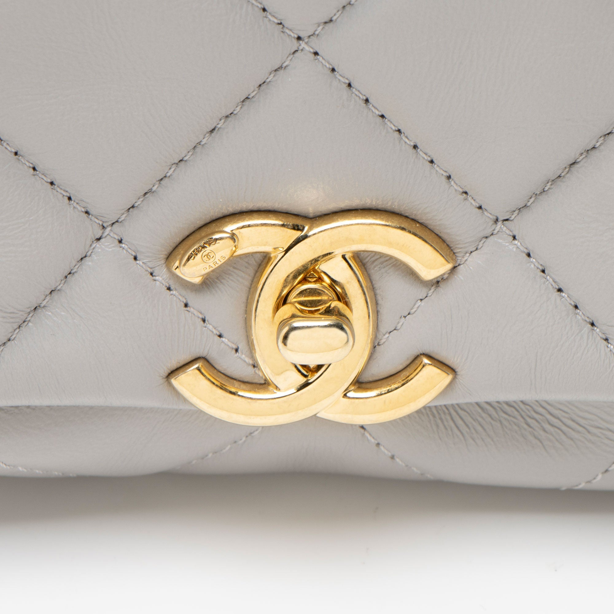 Chanel Lambskin Color Match Mini Flap Bag