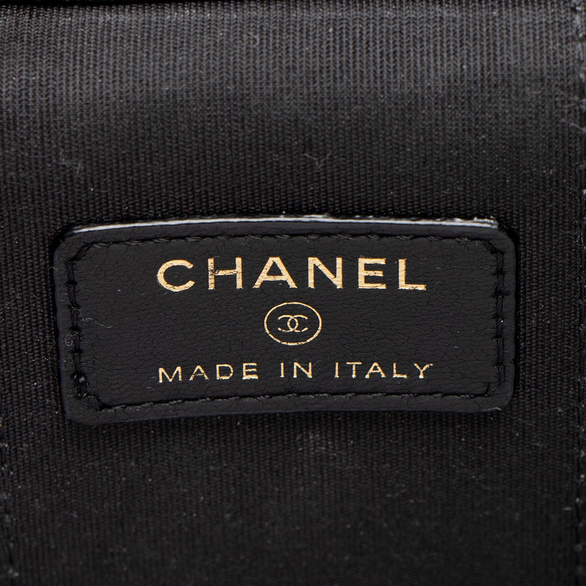 Chanel Lambskin Top Handle Mini Vanity Case