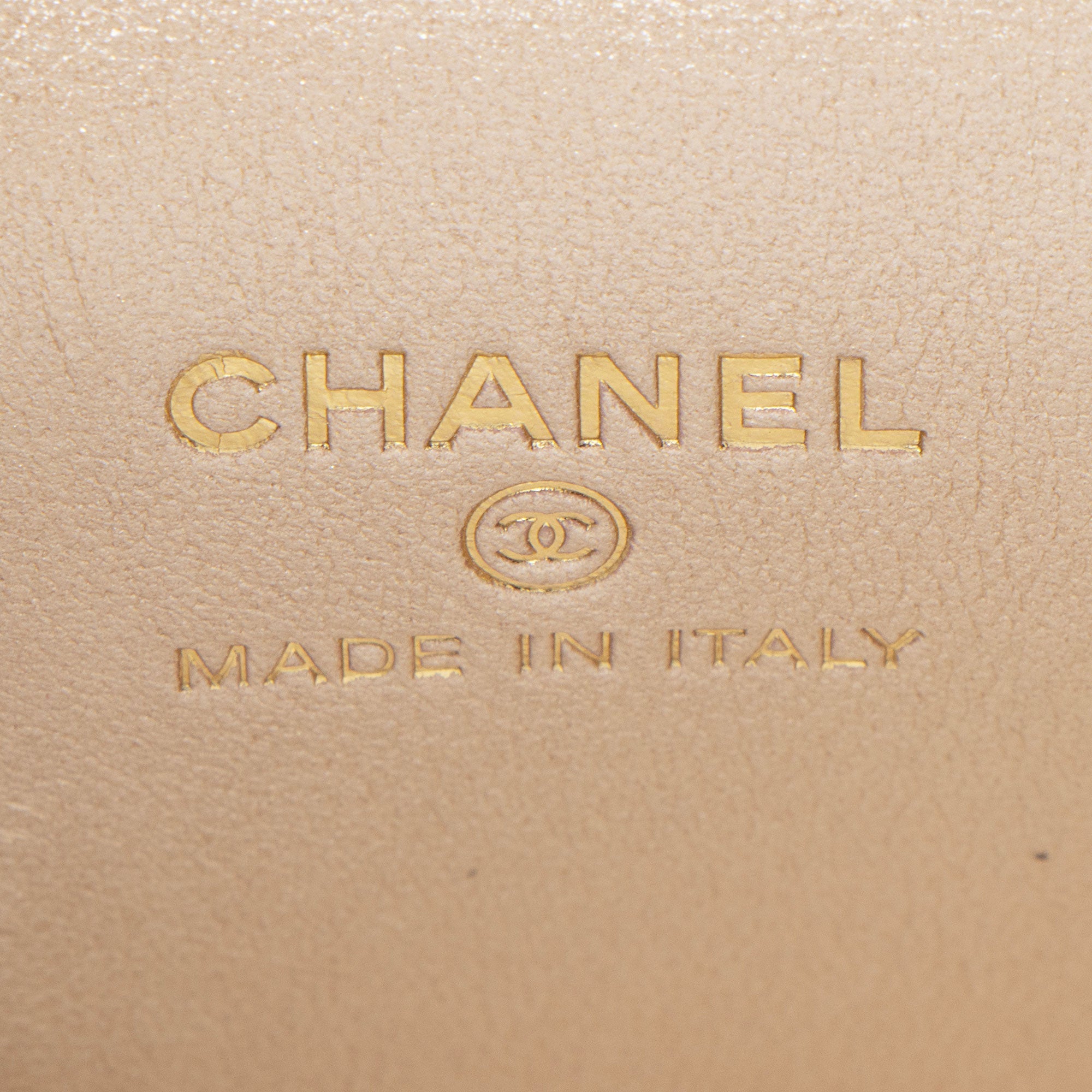 Chanel Lambskin Vanity Ruched Mini Top Handle