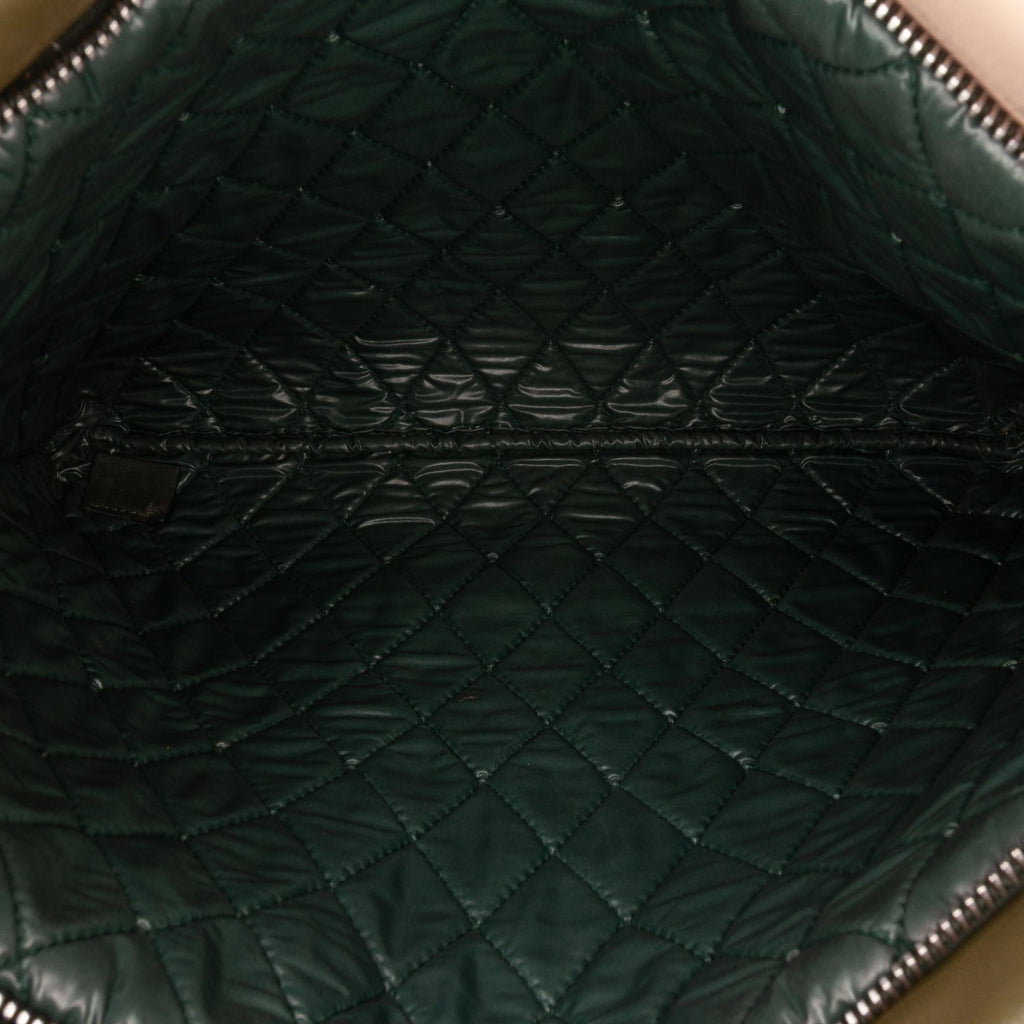 Chanel Large Lambskin Colorblock Patchwork O Case