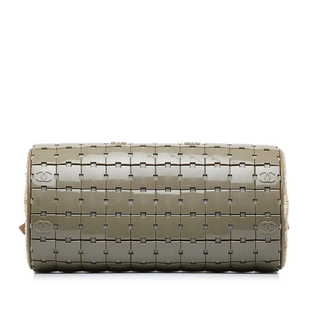 Chanel Lucite Puzzle Barrel Handbag (SHG-WS6nP1)
