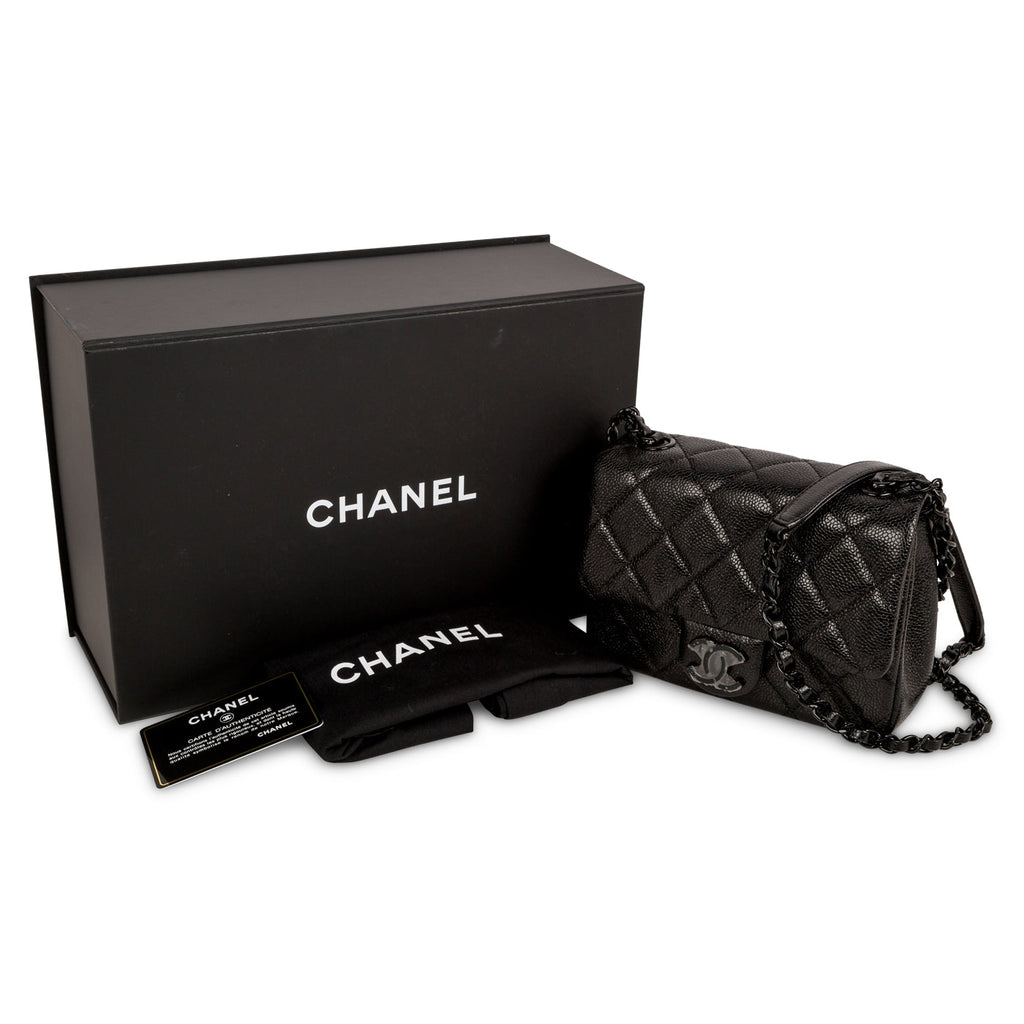 Chanel Incognito Mini Flap Bag - So Black