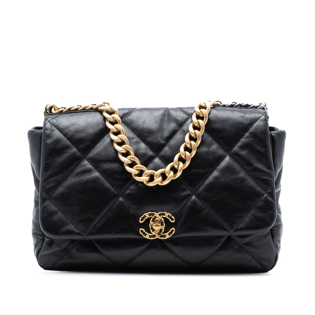 Chanel Maxi Lambskin 19 Flap