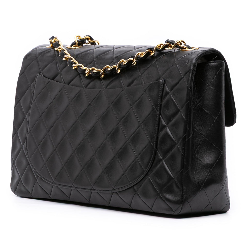 Chanel Maxi XL Classic Lambskin Single Flap