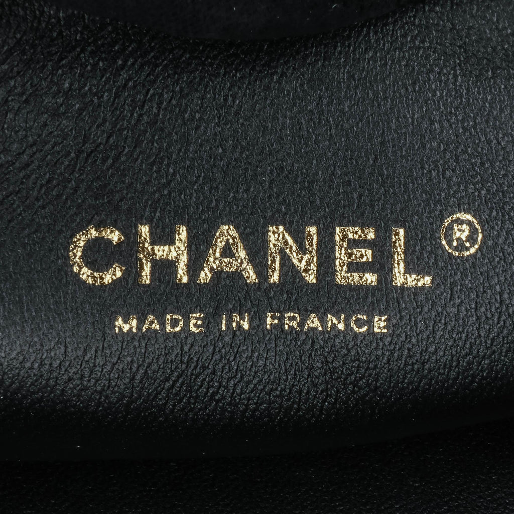 Chanel Métiers d'Art CC Quilted Lambskin Box Top Handle Satchel