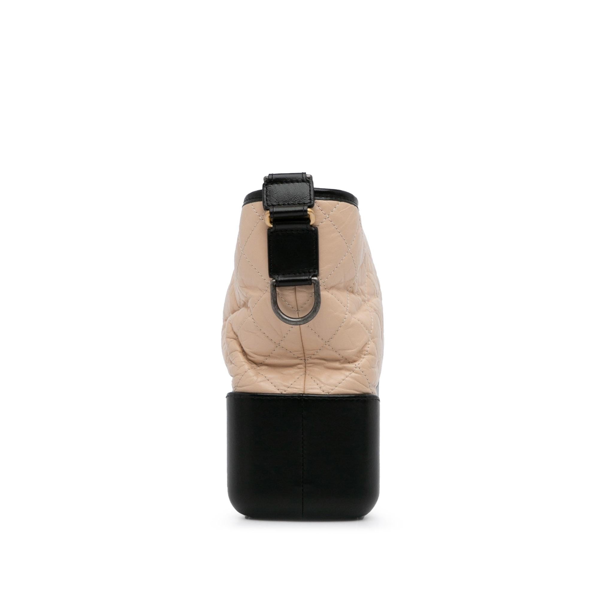Chanel Medium Bicolor Lambskin Gabrielle Crossbody