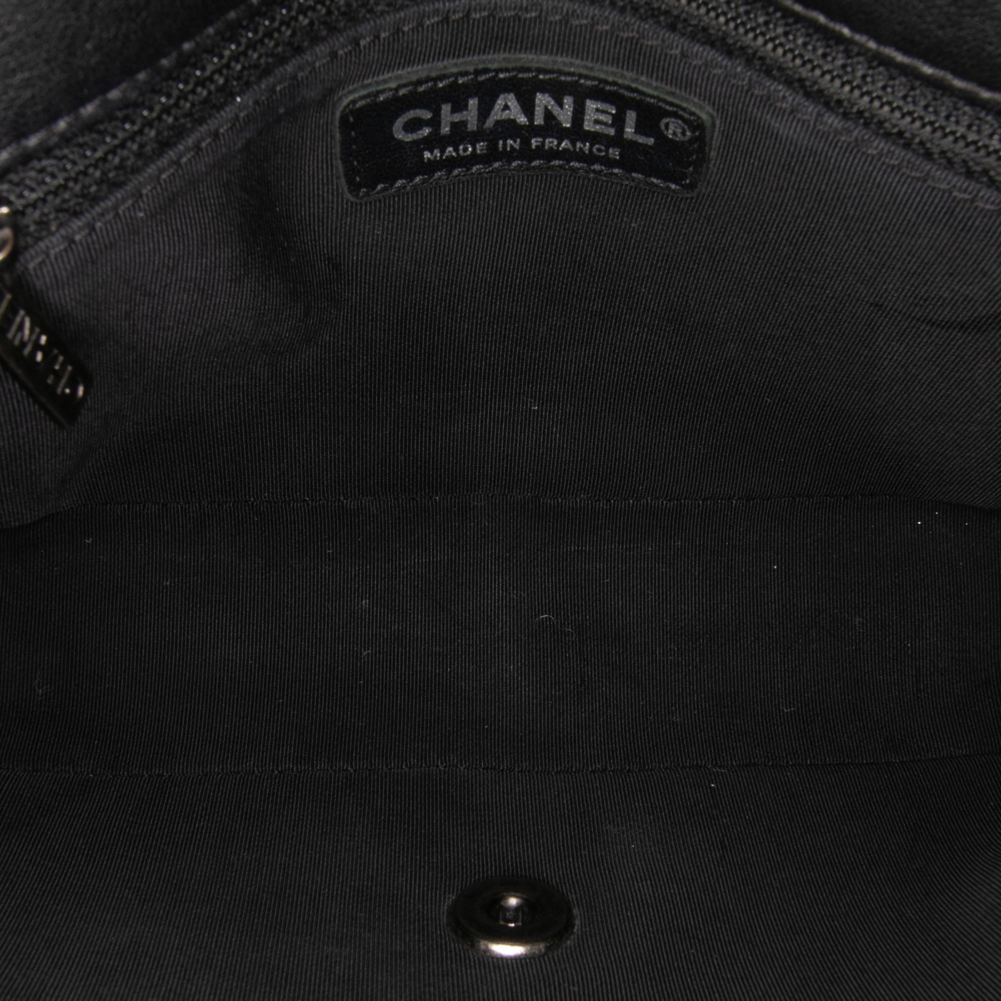 Chanel Medium Bicolor Quilted Calfskin Flap