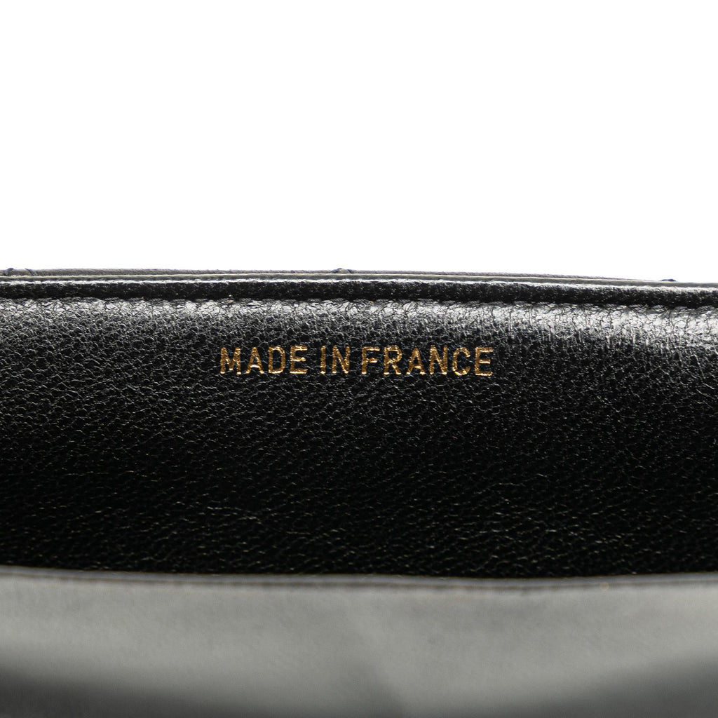 Chanel Medium CC Quilted Lambskin Border Single Flap