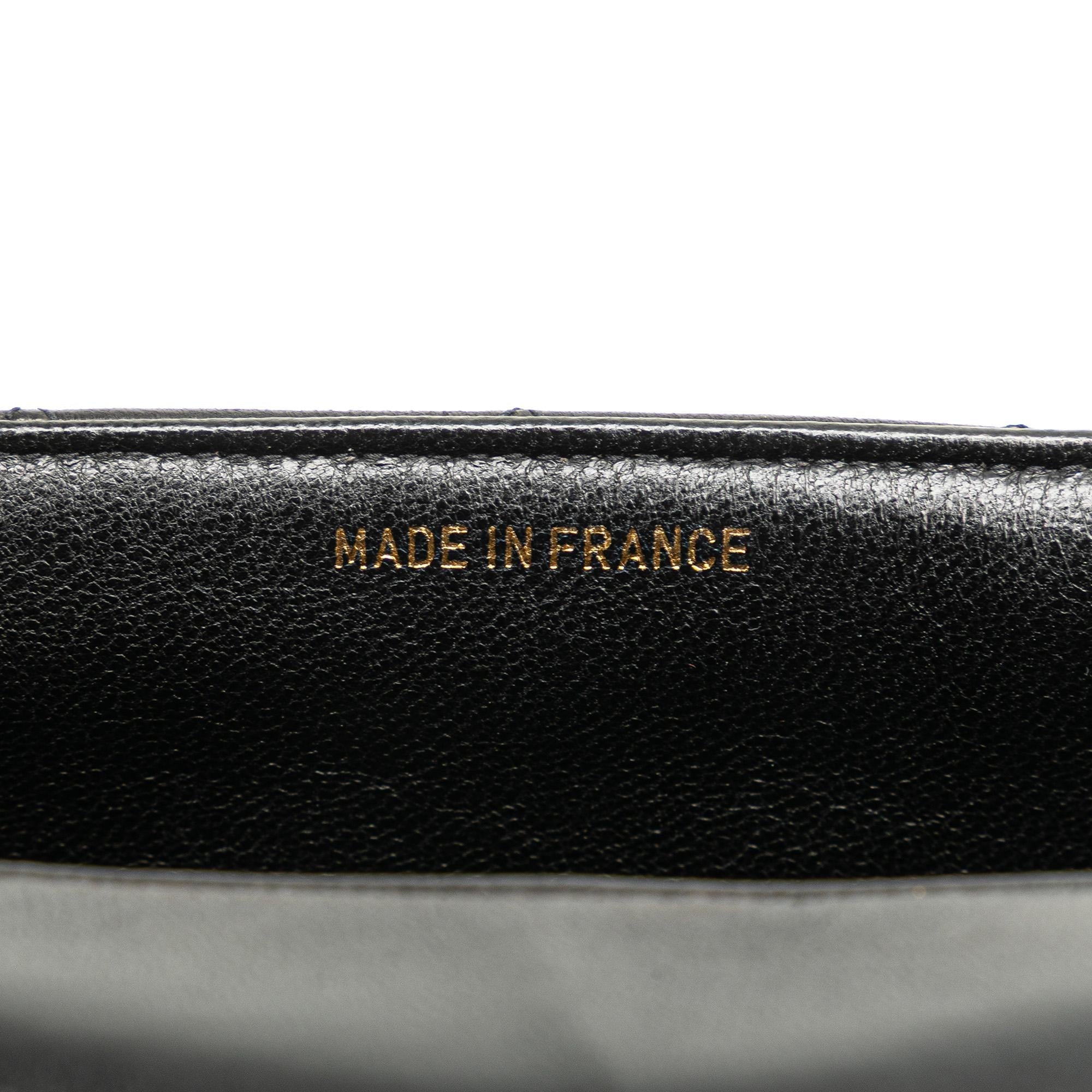 Chanel Medium CC Quilted Lambskin Border Single Flap