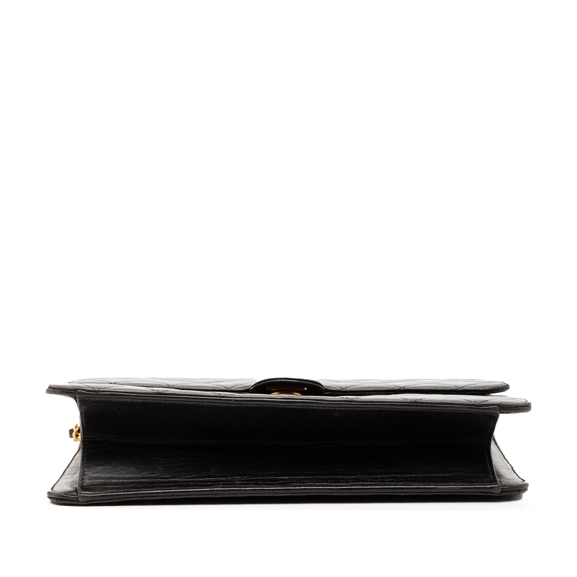 Chanel Medium CC Quilted Lambskin Single Flap