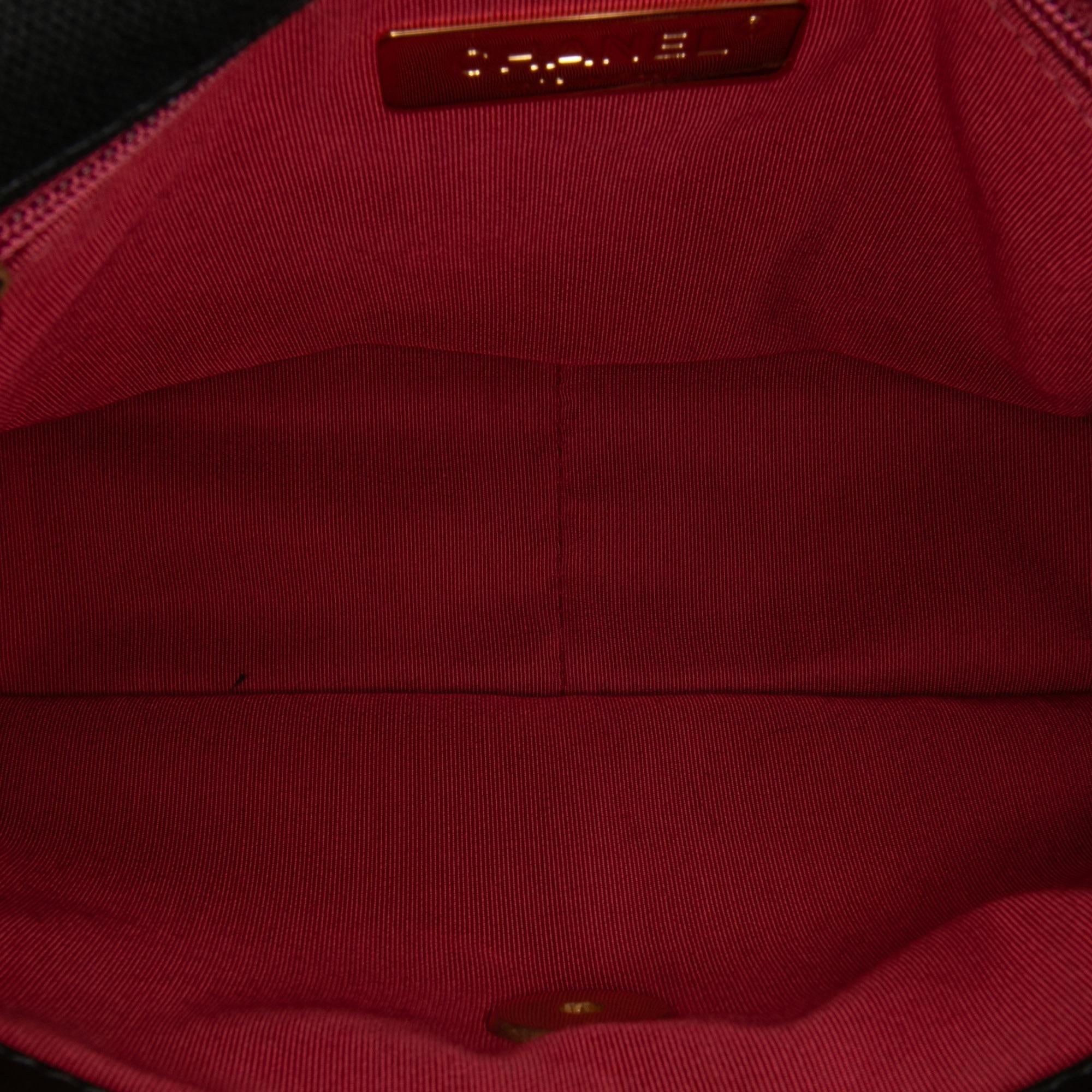 Chanel Medium Canvas and Cotton 19 Flap