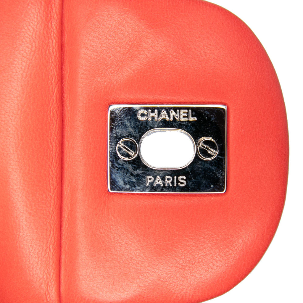 Chanel Medium Classic Bicolor Lambskin Double Flap