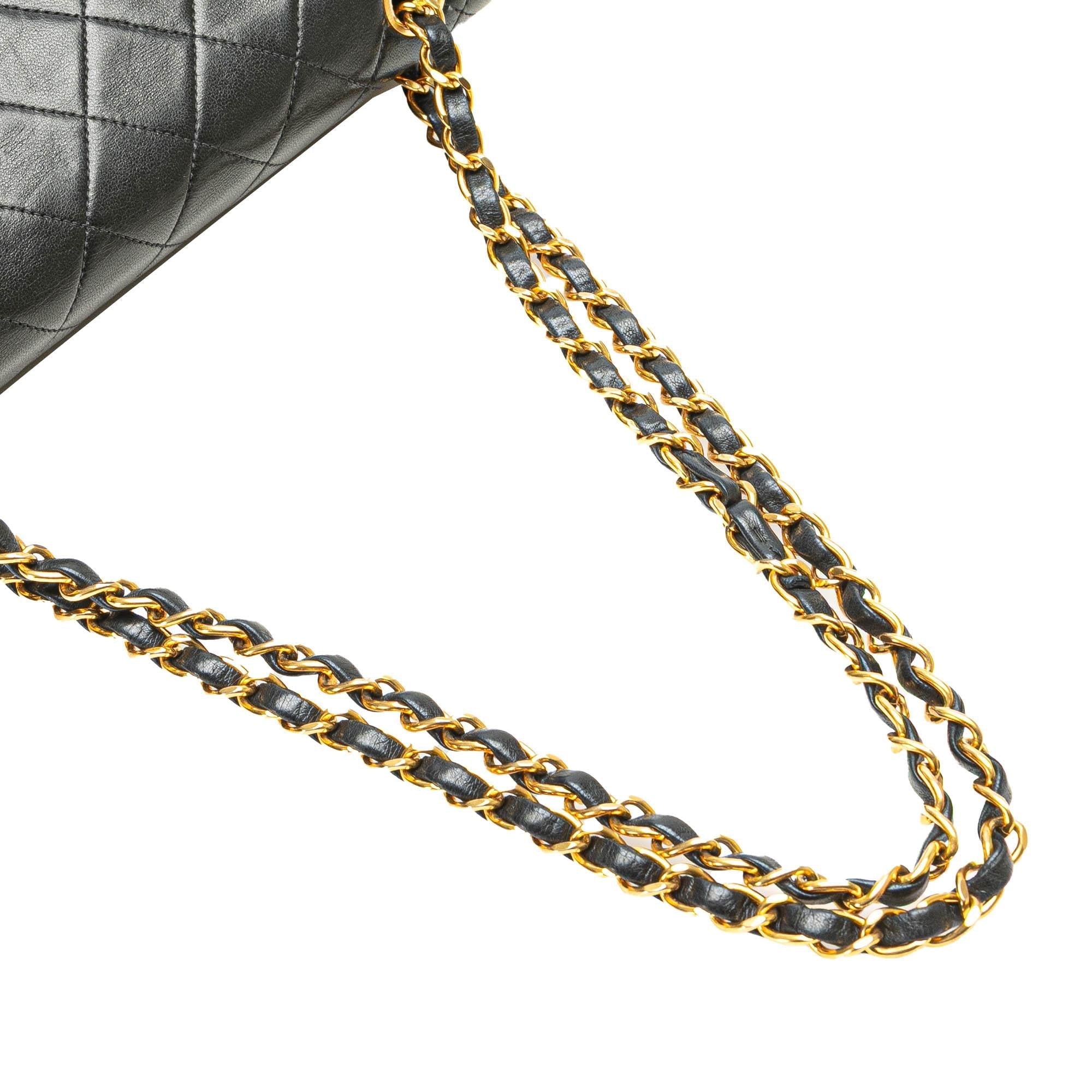 Chanel Medium Classic Lambskin Double Flap