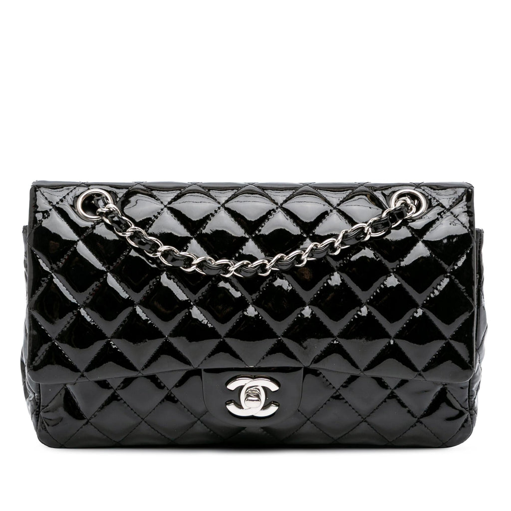 Chanel Medium Classic Patent Double Flap