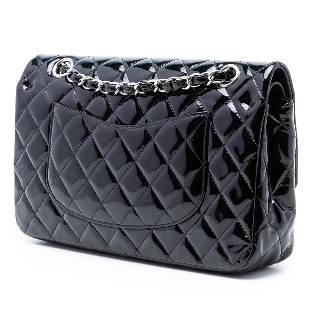 Chanel Medium Classic Patent Double Flap