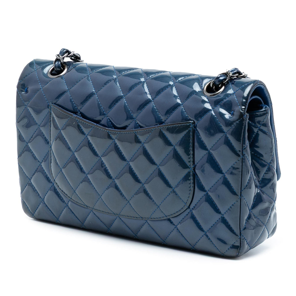 Chanel Medium Classic Patent Double Flap
