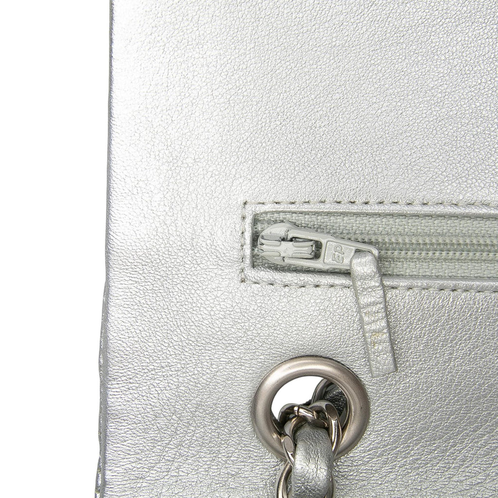 Chanel Medium Classic Perforated Lambskin Double Flap