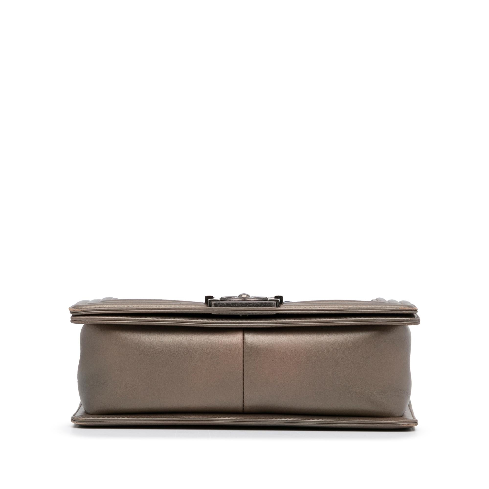 Chanel Medium Crystal Embellished Goatskin Boy