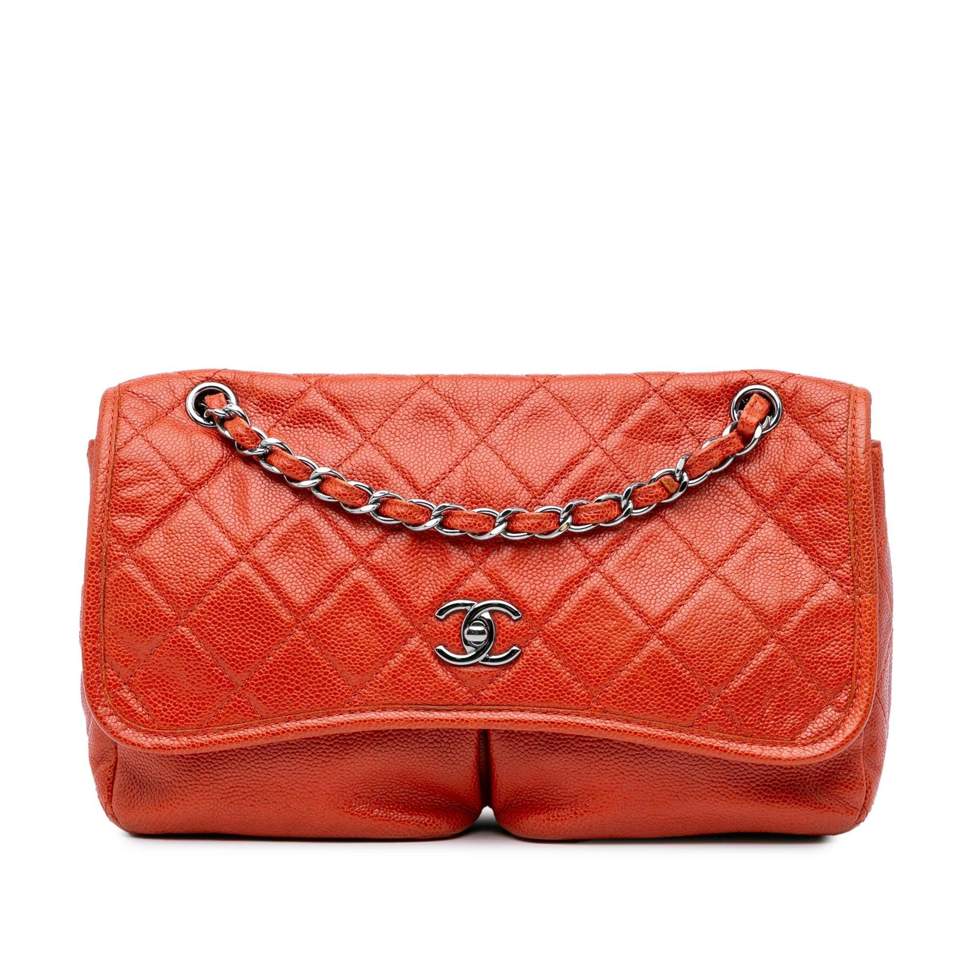 Chanel Medium Grained Calfskin Natural Beauty Flap
