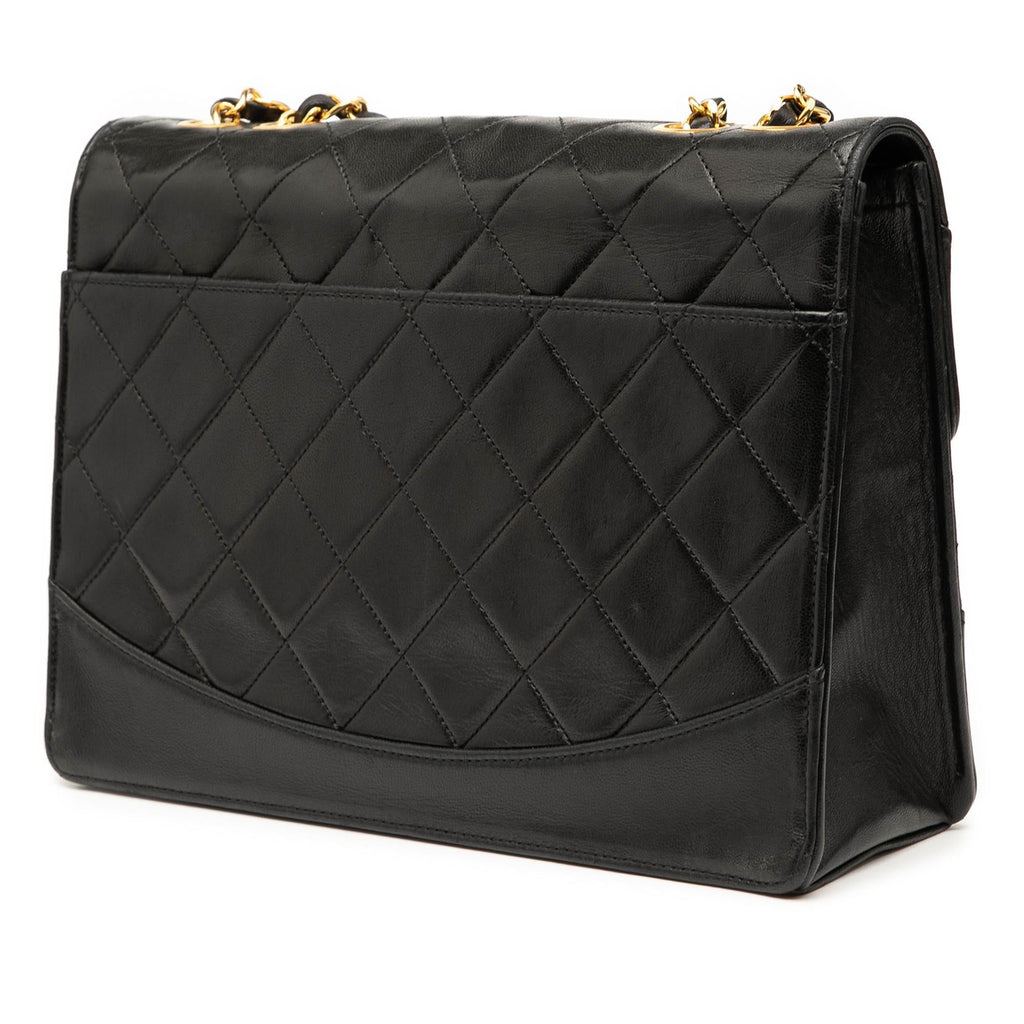 Chanel Medium Quilted Lambskin Mademoiselle Single Flap
