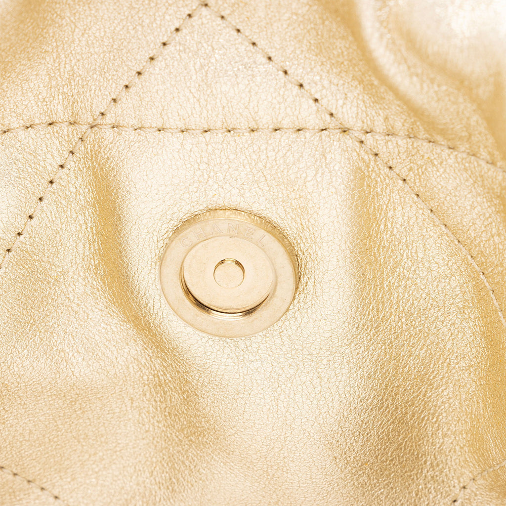 Chanel Metallic Calfskin Chanel 22 Small Shoulder Bag