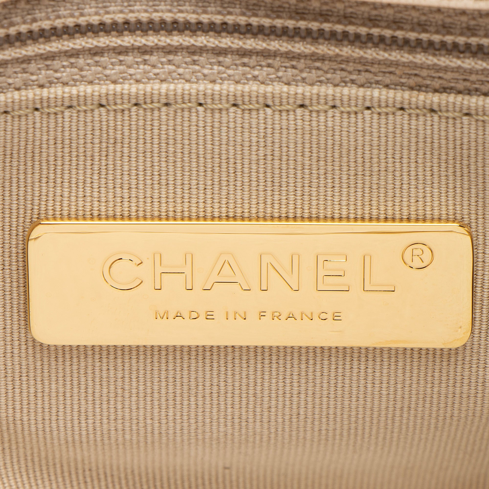 Chanel Metallic Lambskin 19 Medium Flap Shoulder Bag