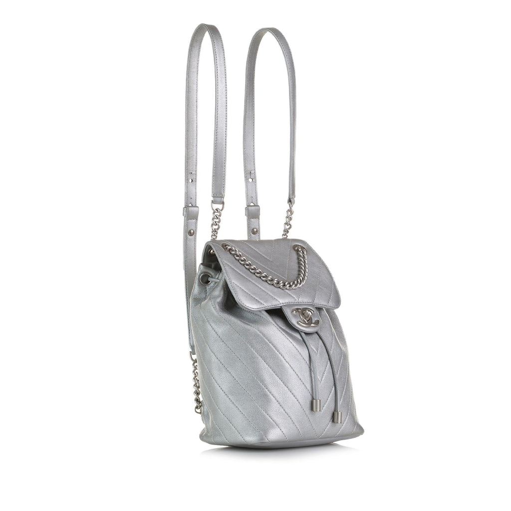 Chanel Mini Calfskin Coco Flap Backpack (SHG-XXbjg4)