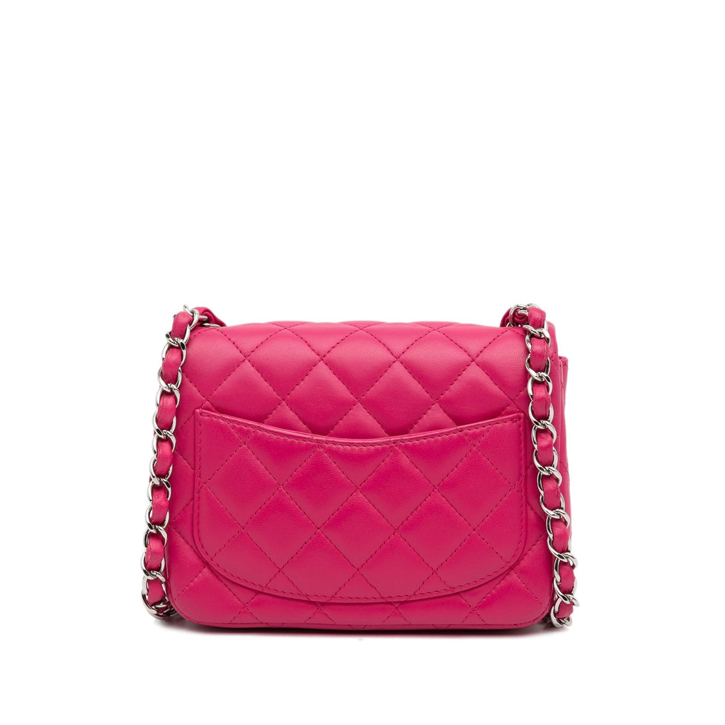 Chanel Mini Classic Lambskin Square Flap (SHG-7URREH)