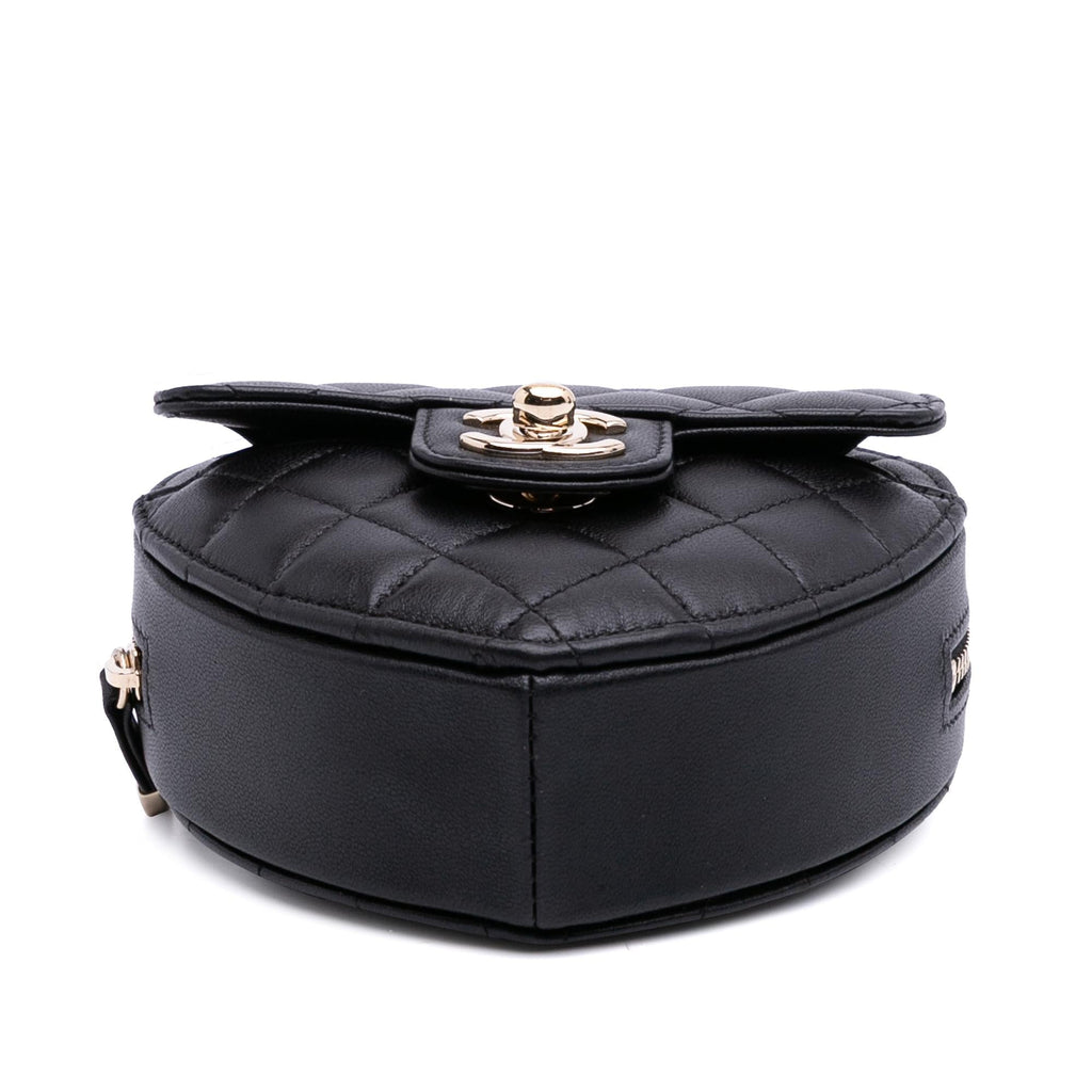 Chanel Mini Lambskin CC in Love Heart Crossbody