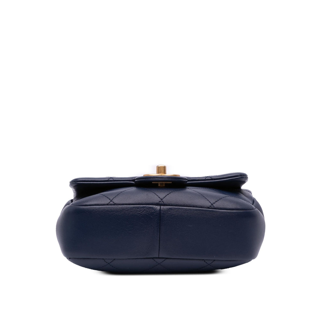 Chanel Mini Lambskin In The Loop Flap