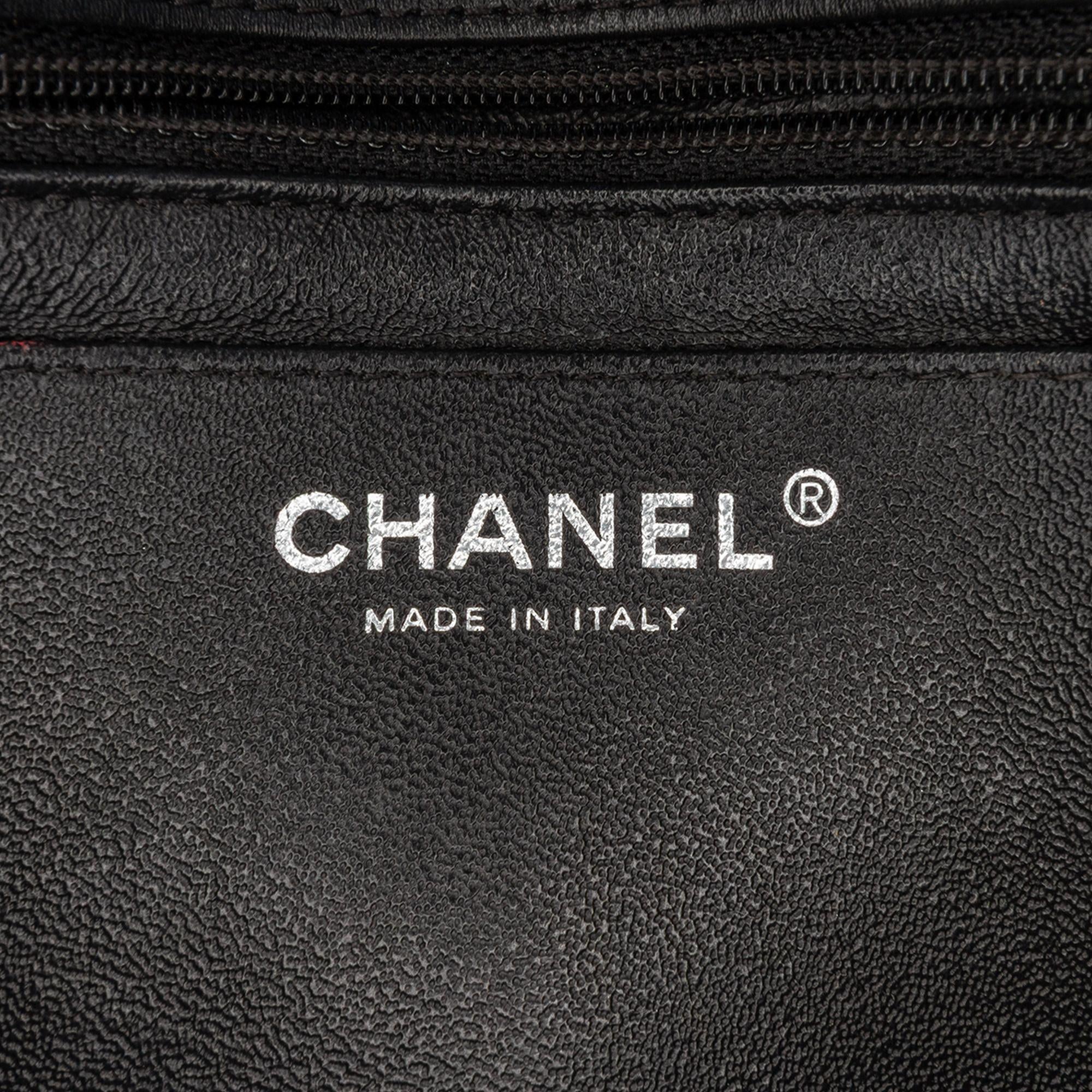 Chanel Mini Rectangular Bicolor Patent Leather Flap Bag
