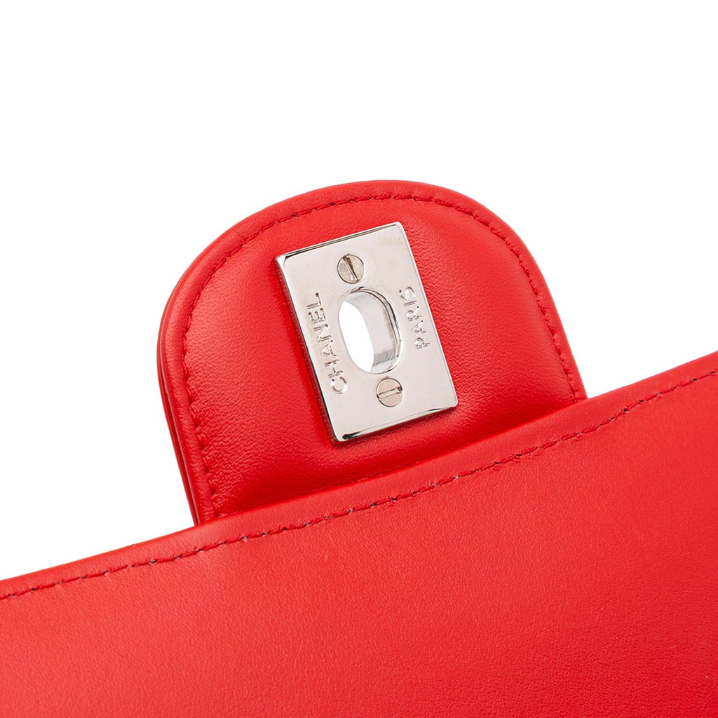 Chanel Mini Rectangular Bicolor Patent Single Flap
