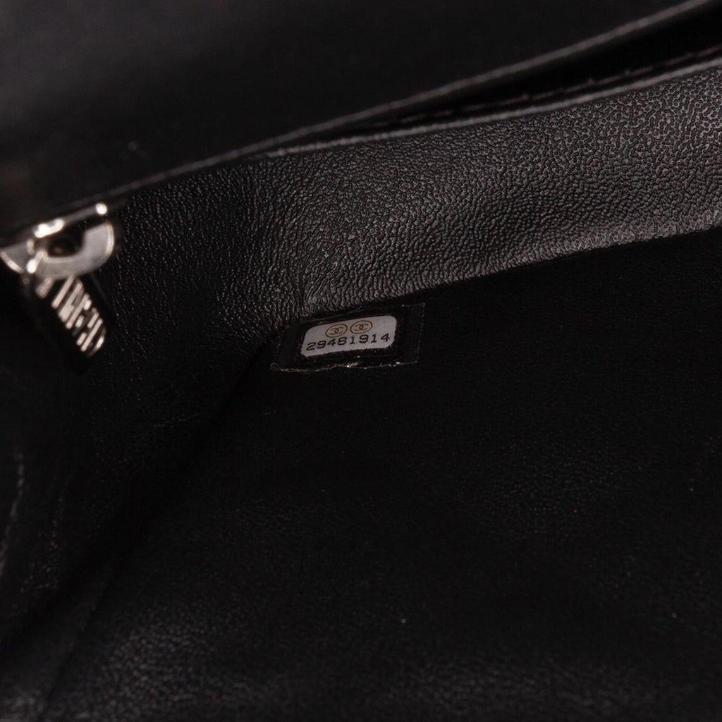 Chanel Mini Rectangular Classic Bicolor Patent Single Flap