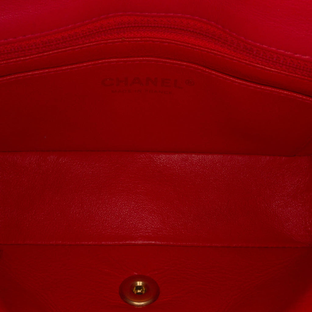 Chanel Mini Rectangular Classic Lambskin Single Flap