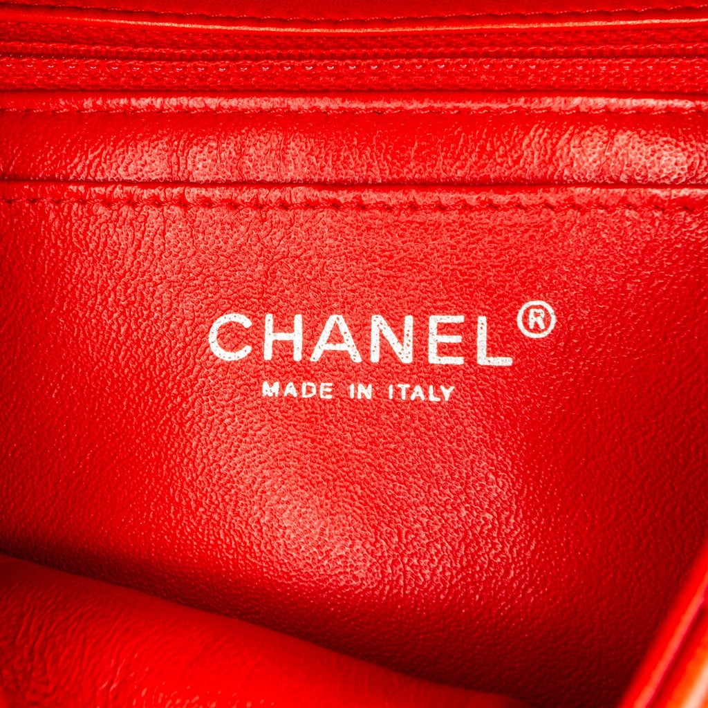 Chanel Mini Rectangular Classic Lambskin Single Flap