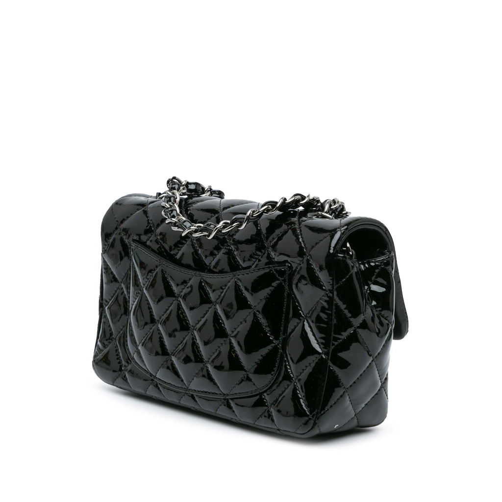 Chanel Mini Rectangular Classic Patent Single Flap