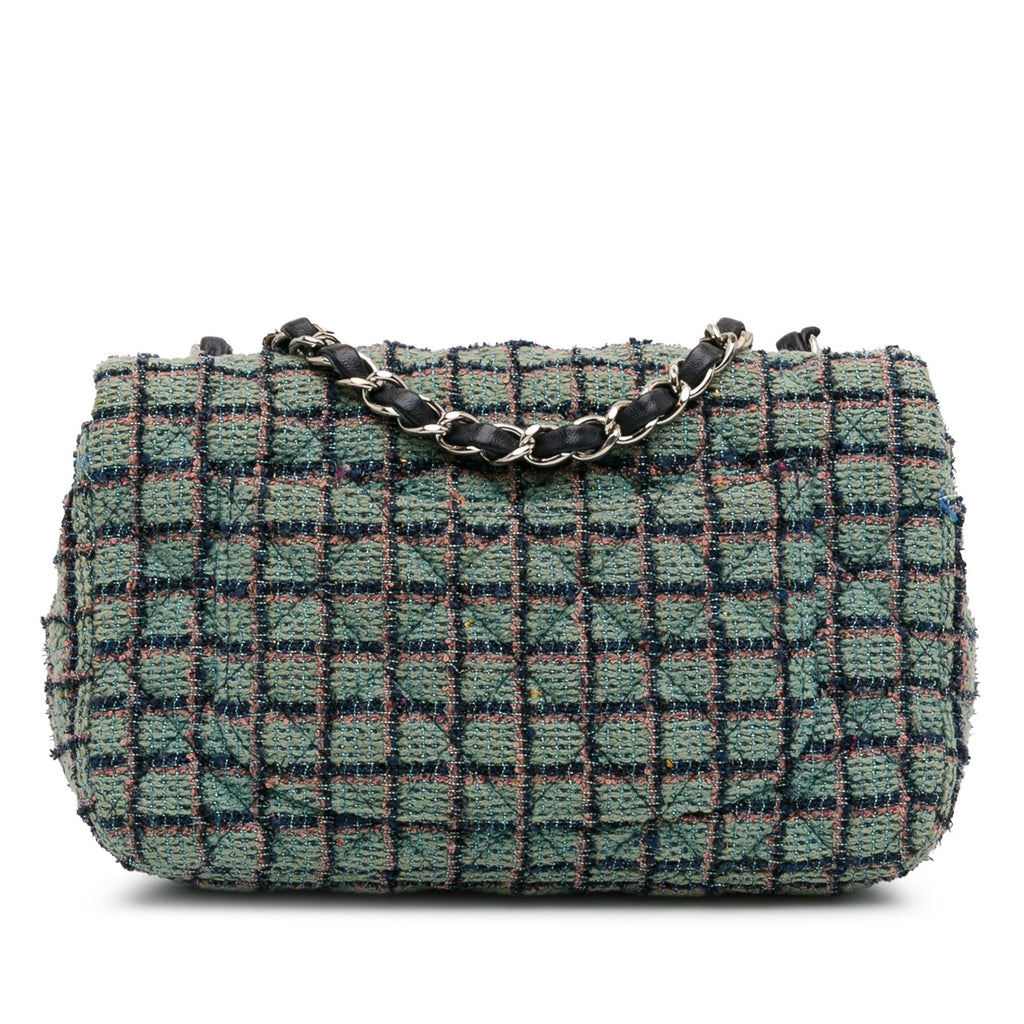 Chanel Mini Rectangular Classic Tweed Flap