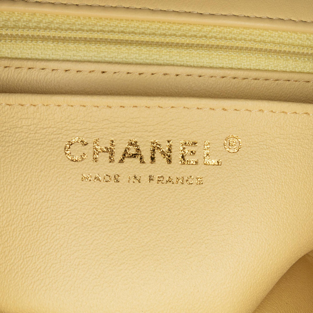 Chanel Mini Rectangular Classic Tweed Fringed Single Flap