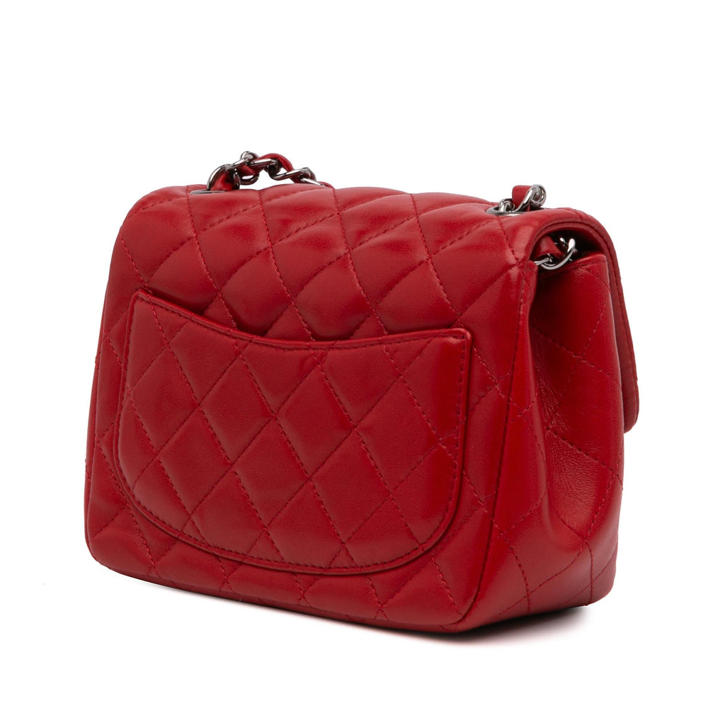 Chanel Mini Square Classic Lambskin Single Flap